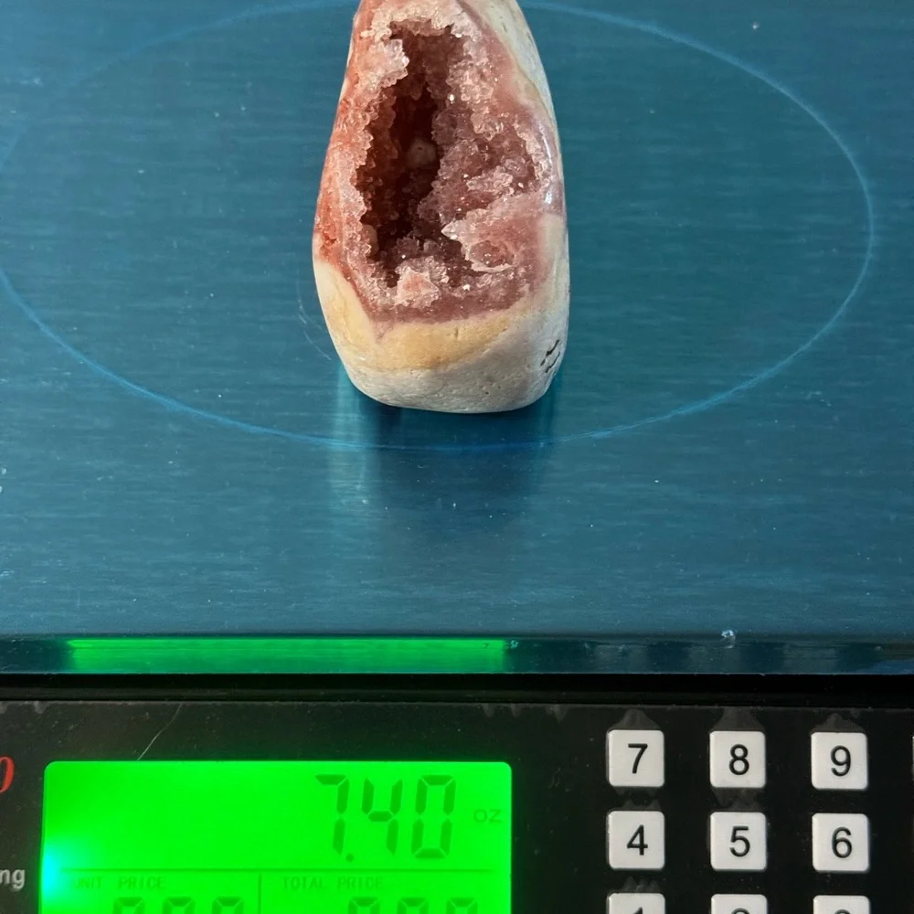 Natural Pink Amethyst Crystal Freeform